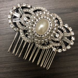 Art Deco Wedding Hair Brooch